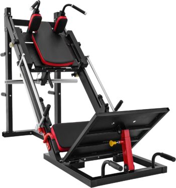 GMWD Leg Press Hack Squat Machine, Hip Sled for Home Gym, Lower Body Special Leg Press Machine