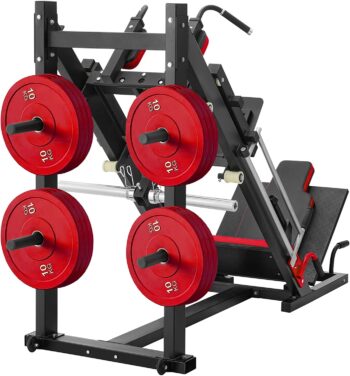 GMWD Leg Press Hack Squat Machine, Hip Sled for Home Gym, Lower Body Special Leg Press Machine