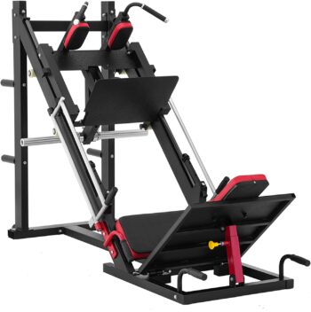 GMWD Leg Press Hack Squat Machine, Hip Sled for Home Gym, Lower Body Special Leg Press Machine