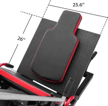 GMWD Leg Press Hack Squat Machine, Hip Sled for Home Gym, Lower Body Special Leg Press Machine