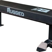 Rugged Strength & Fitness Y041 Flat Bench 1500 Pound Capacity