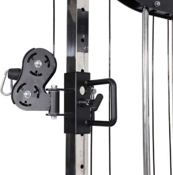 ALTAS Strength 3073 Function Home Gym Machine Pulley System Trainer Exercise Light Commercial Fitness Equipment 2000 Lbs Cable Included Accessories