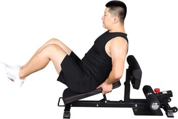 Altas Strength Sissy Squat Machine Station Leg Exercise Machine Adjustable Home Gym Workout Training Sit Up Push Up Leg Exerciser Light Commercial Equipment 6005B