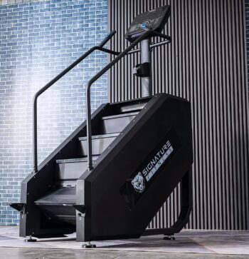 Signature Fitness SF-C2 Continuous Climber Commercial Grade Stair Stepping Machine for Cardio and Lower Body Workouts, Black