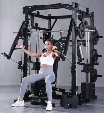 Adjustable Gym Exercise Equipment Multifunctional Power Rack Functional Trainer Smith Machine