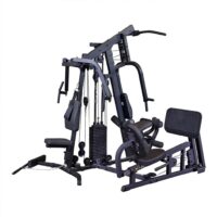 Body-Solid: Home Gym Equipment Set with Universal Weight Machine, Body Solid Leg Press Hack Squat, Chest Press, Leg Machines and Complete Bench Press for a Full Body Workout.