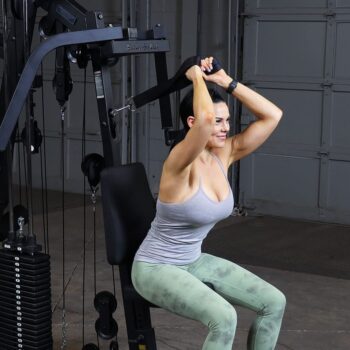 Body-Solid: Home Gym Equipment Set with Universal Weight Machine, Body Solid Leg Press Hack Squat, Chest Press, Leg Machines and Complete Bench Press for a Full Body Workout.