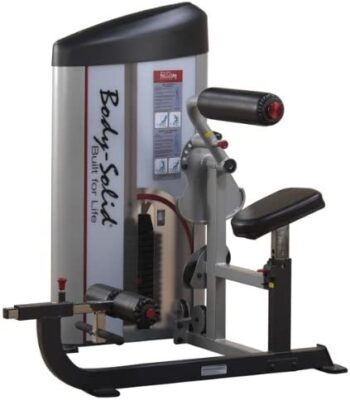 Body-Solid S2ABB-1 Pro Clubline Series II Ab and Back Machine with 160 Lb. Weight Stack for Home and Commercial Gym