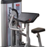 Body-Solid S2AC-1 Pro Clubline Series II Arm Curl Machine with 160 Lb. Weight Stack for Home and Commercial Gym