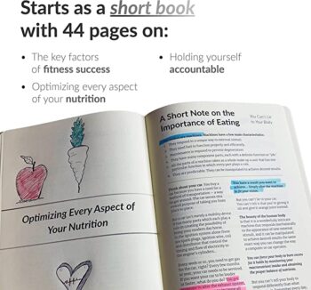 The Bodyweight Home Workout Journal. 13-Week Program. NO EQUIPMENT NEEDED. Fitness Planner / Workout Book that tells you exactly what to do and how to track progress.