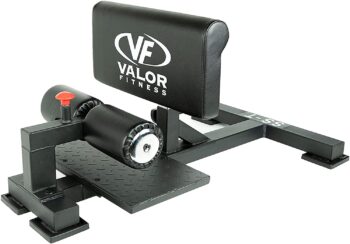 Valor Fitness Sissy Squat Machine - Heavy Duty- Adjustable Heavy Duty Core Glute Hamstring Thigh and Quad Leg Muscle-Hip Thrusters- Workout Equipment for Home or Light Commercial Gym Training