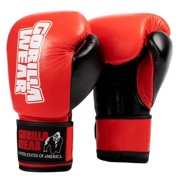 Ashton Pro Boxing Gloves - Red/Black