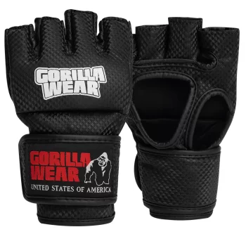 Berea MMA Gloves (Without Thumb) - Black/White