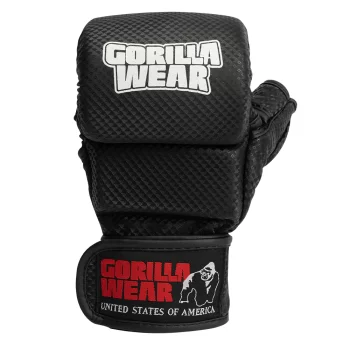 Ely MMA Sparring Gloves - Black/White