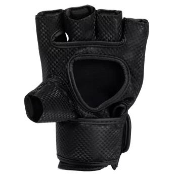 Manton MMA Gloves (With Thumb) - Black/White