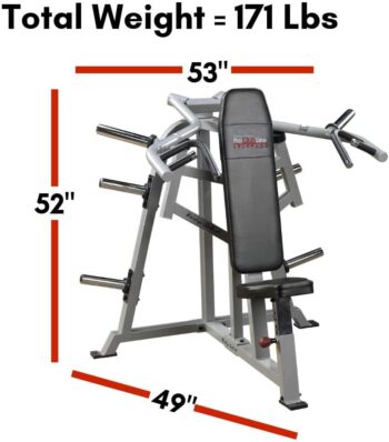 Body-Solid ProClubLine Leverage Shoulder Press