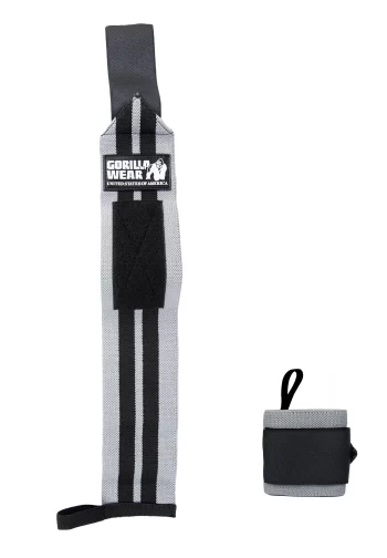 Wrist Wraps PRO - Grau/Schwarz main image 1