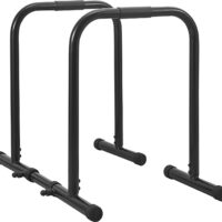 RELIFE REBUILD YOUR LIFE Dip Station Functional Heavy Duty Dip Stands Fitness Workout Dip bar Station Stabilizer Parallette Push Up Stand