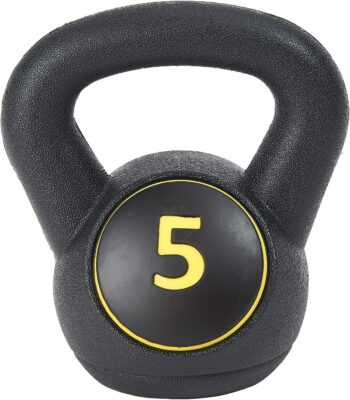 BalanceFrom Wide Grip Kettlebell Exercise Fitness Weight Set, Multiple Sizes