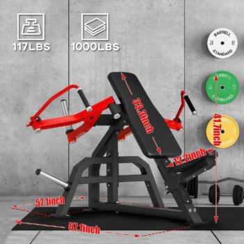 GMWD Incline Chest Fly Machine, Commercial-Quality Chest Machine, Upper Body Strength Training Machine, Home Gym Equipment