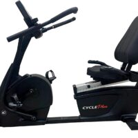 HCI Fitness CyclePlus Recumbent Bike with Arm Exercise, Black, (CP-400)