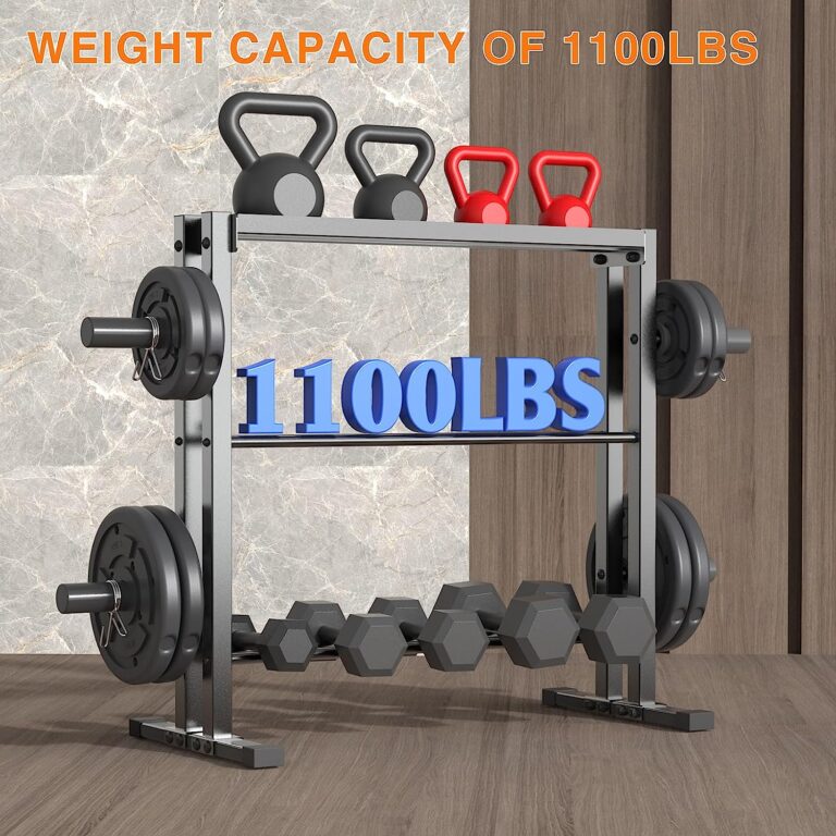 Female Racking Weights JX FITNESS Dumbbell Rack, 3 Tier Weights Storage Rack for...