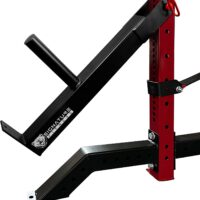 Signature Fitness Belt Squat Lever Arm Plate Loaded Gym Fitness Equipment Curls Rows Guided Deadlifts Black