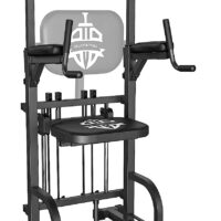 Sportsroyals Power Tower Pull Up Dip Station Multi-Function Home Gym Strength Training Fitness Equipment 440LBS