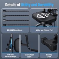 Home Gym Power Tower Multi-Function Dip Station Pull Up Bar W/Push-Up Handles eB