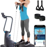 Teeter FitForm Home Gym Strength Trainer - Low-Impact Total Body Cable Resistance - TeeterMove Personal Training App