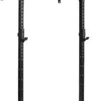 Titan Fitness T-3 Series Space Saving Rack 82 in. Tall 24 in. Deep Wall Mount