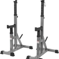 Valor Fitness BD-2 Independent Bench Press Stands with Adjustable Uprights and Safety Catches