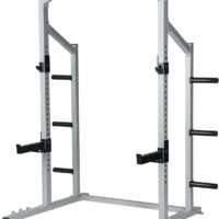 GDLF Power Rack Squat Stand Home Gym Strength Training Power Cage Weight Rack with Pull Up Attachment