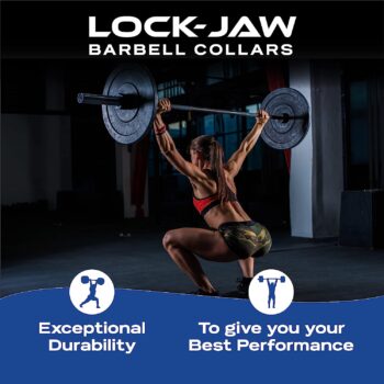 Lock-Jaw PRO 2 Barbell Collar - Quick Release Barbell Clamp