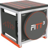 New Image Unisex's FITT Cube Total Body Workout, High Intensity Interval Training Machine, Black