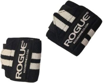 Rogue Fitness Wrist Wraps, Short 12", Black, Power/Weight Lifting