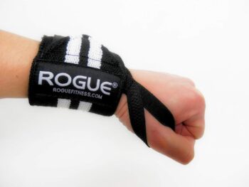 Rogue Fitness Wrist Wraps, Short 12", Black, Power/Weight Lifting