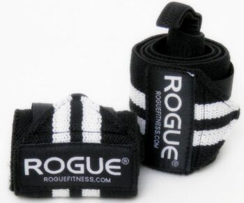 Rogue Fitness Wrist Wraps, Short 12", Black, Power/Weight Lifting