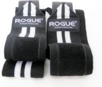 Rogue Fitness Wrist Wraps, Short 12", Black, Power/Weight Lifting