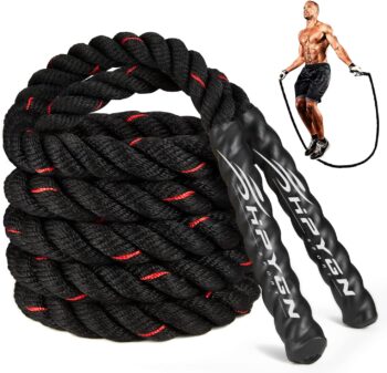 Jump Rope, Weighted Jump Ropes for Men women, 2.8lb 3lb 5lb Heavy Skipping Rope for Exercise, Adult Jumpropes for Home Workout, Improve Strength and Building Muscle,Total Body Workout Equipment