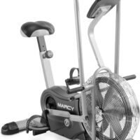 Marcy Air-Resistance Exercise Fan Bike With Dual Acction Handlebars