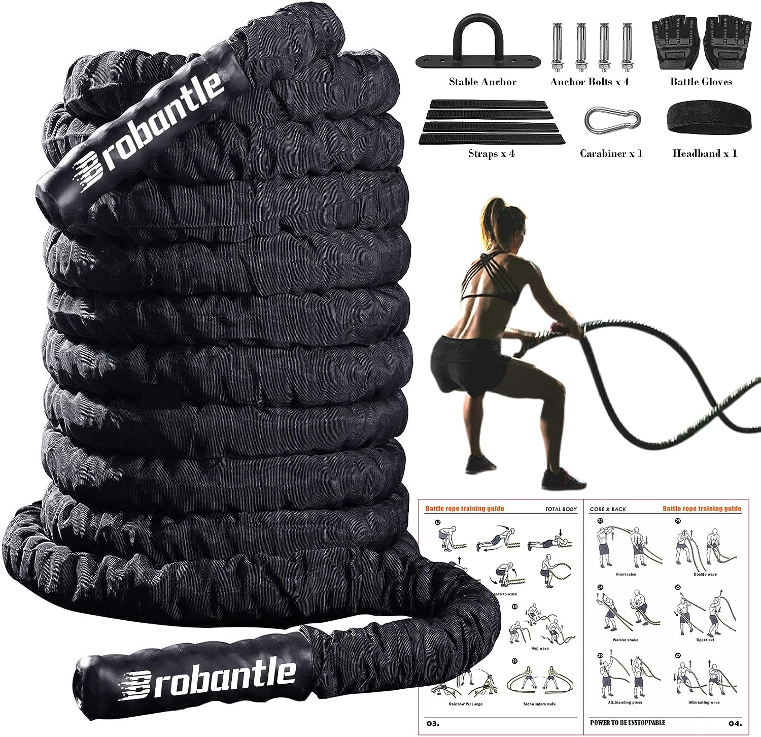Battle Rope Battle Ropes For Exercise Workout Rope Exercise 