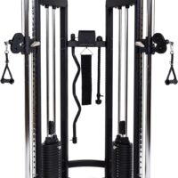Centr 2 Home Gym Functional Trainer - Compact at Home Gym Cable Machine with Accessories and 2 x 165 lb Weight Stacks - Space Saving Design - Includes 3 Month Membership for Centr by Chris Hemsworth