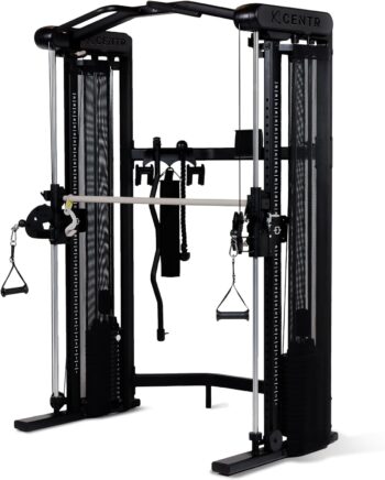 Centr 3 Home Gym Functional Trainer with Selectorized Smith Bar - Compact Home Workout Machine with Accessories and 2 x 165 lb Weight Stacks - Includes 3 Month Membership for Centr by Chris Hemsworth