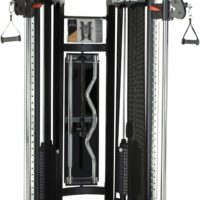 Inspire Fitness FT1 Functional Trainer - Compact At Home Workout Machine with Accessories - Two 165 lb Weight Stacks - Smooth Glide Cable Machine