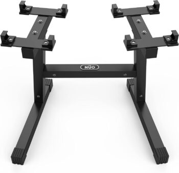Nuobell Adjustable Dumbbell Rack and Stand. Perfect Home-Gym Dumbell Rack for At-Home Nuobell Workouts. Safe, Convenient and Prevents Accidents. This is a Nuobell Dumbbell Rack Stand Only, No Weights Included