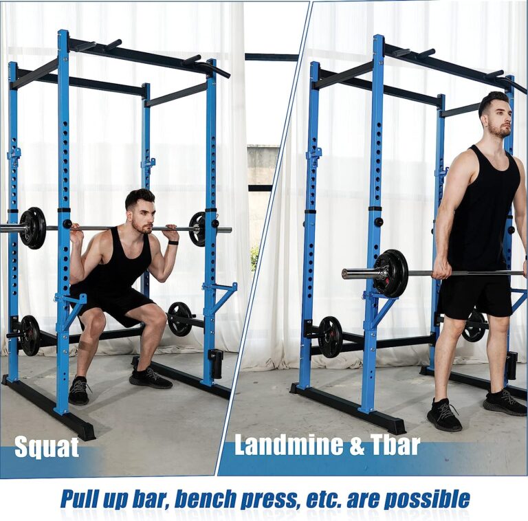 Bongkim Power Rack, Rack Cage for Weight Training, Adjustable...