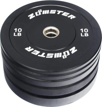 Bumper Plate Olympic Weight Plate Bumper Weight Plate with Steel Insert Strength Training Weight Lifting Plate