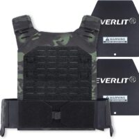 EVERLIT Adjustable Weighted Vest 14 Lbs/ 20 Lbs, Weight Included, for Body Weight Training Fitness Workout Running for Men Women