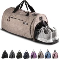 Fitgriff Gym Bag V1 for Men & Women with Shoe & Wet Compartment - Duffle Bag for Travel, Sports, Fitness & Workout